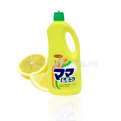 Lion "Mama Lemon" Средство для мытья посуды с ароматом лимона, 1250мл. (073109)